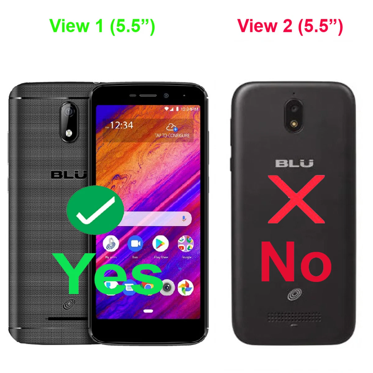 Blu view 1 phone case deals