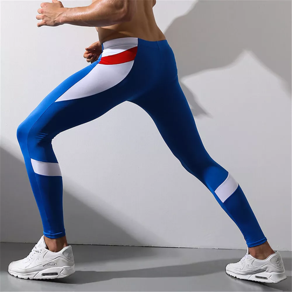 Mens Legging GYM Workout Compression Running Sports Long Pant GYM Tight  trousers