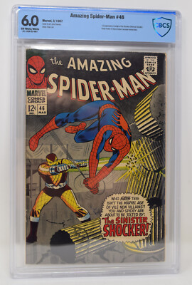 Amazing Spider-Man 46 Marvel 1967 CBCS 6.0 1st Shocker Stan Lee