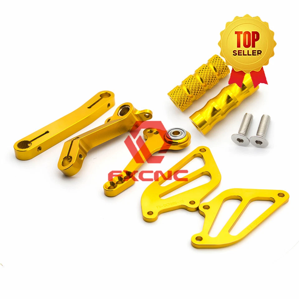 Pedal de cambio de freno CNC/ala pedal trasero repuesto para 749/999 colores Foto 4 de 4