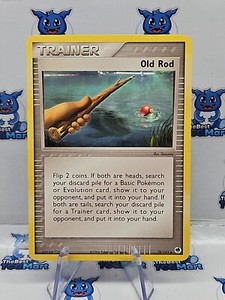 Old Rod EX Dragon Frontiers 78/101 Pokemon LP