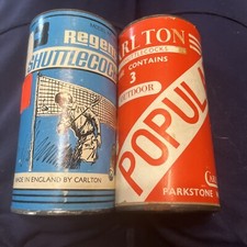 Vintage Regent Carlton Shuttlecocks Unused 3 Per Can Badminton