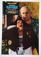 PROFESSOR KRANZ TEDESCO DI GERMANIA PAOLO VILLAGGIO 1974 Poster Soggettone