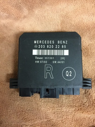 Original MERCEDES-BENZ W203 C-Klasse Steuergerät Tür Hinten Rechts A2038202285