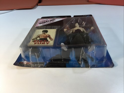 FIST of FURY Bruce Lee 6 MOVIE Trading Cards Included Rare 1998 Action Figure - Picture 5 of 9
