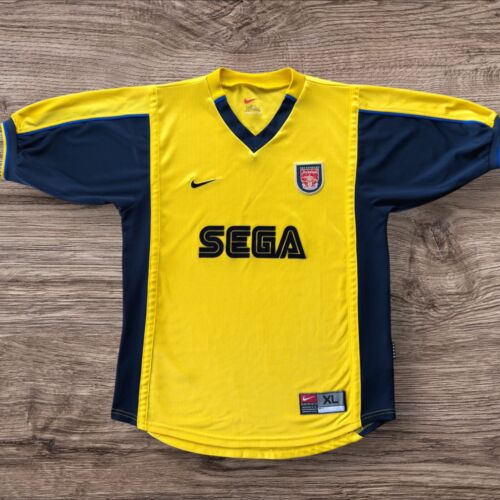 Vintage “Nike” Sega Arsenal 1999-2000 Away Jersey Size XL Youth Fits S Mens