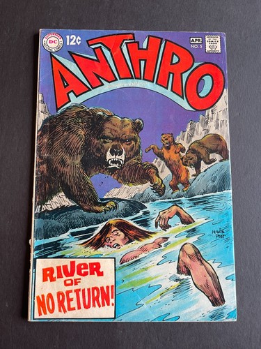 Anthro #5 - Neal Adams (DC, 1969) VG+