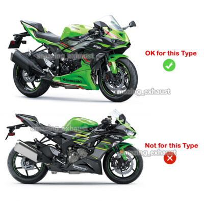 For Kawasaki Ninja ZX-6R ZX636 2024 2023 Exhaust Titanium Mid Link