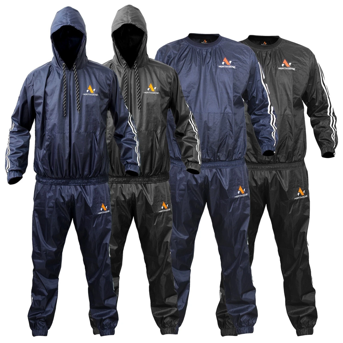 Heavy Duty Sauna Sweat Suit Exercise Gym Fitness Wear Suit Weight