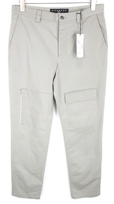 Richmond 48 Herren Hose Grau Baumwolle Stretch Viele Taschen Freizeit