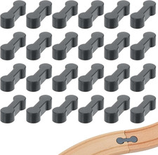 24 Stück Holzschienen Adapter Verbinder, Hol...