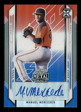 2021 Leaf Metal Draft RWB Rainbow #/10 Manuel Mercedes