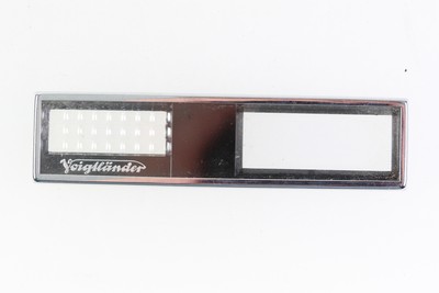 Voigtländer Viewfinder Front Viewfinder Cover - Replacement Part - NEW