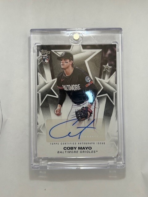 2025 Topps Series 1 - Baseball Stars Autographs - Coby Mayo (AU, RC)