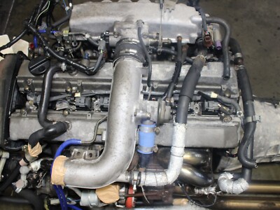 JDM NISSAN SKYLINE R33 S1 RB25DET ENGINE WITH 5 SPEED RWD TRANS
