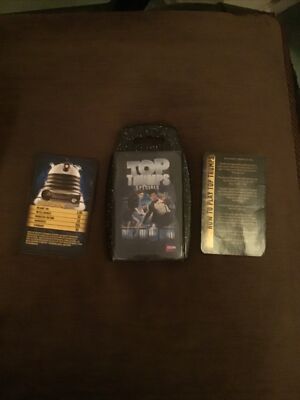 DOCTOR WHO MATT SMITH TOP TRUMPS KARTENSPIEL GEBURTSTAG WEIHNACHTEN