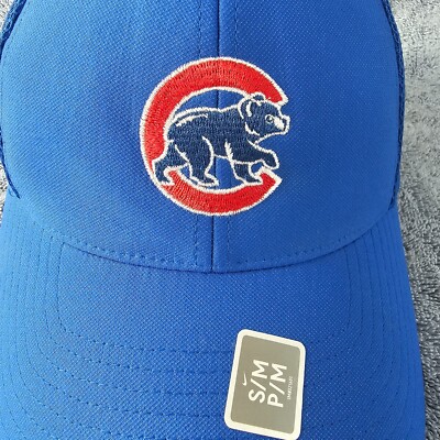 Chicago Cubs Hat Nike Golf MLB S/M Baseball Cap Blue MEsh Back