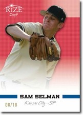 SAM SELMAN 2012 Rize Rookie RED Paragon RC #/10