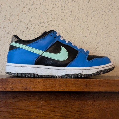 Nike Dunk Low SE GS Crater Blau Schwarz Kinder Jugend Schuhe Gr. 6Y (DR0165-001) - Bild 1 von 11