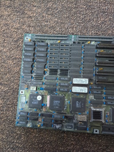 DTK 1630 16MHz PTM-1630C Motherboard Ami Chip Untested For Parts No.4 - Afbeelding 3 van 6