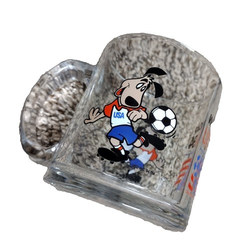 ⚠️レア　フランスW杯1998 オフィシャルグッズ　新品未開封品　コップ Vintage Official 1998 France '98 World Cup Football Mug Soccer