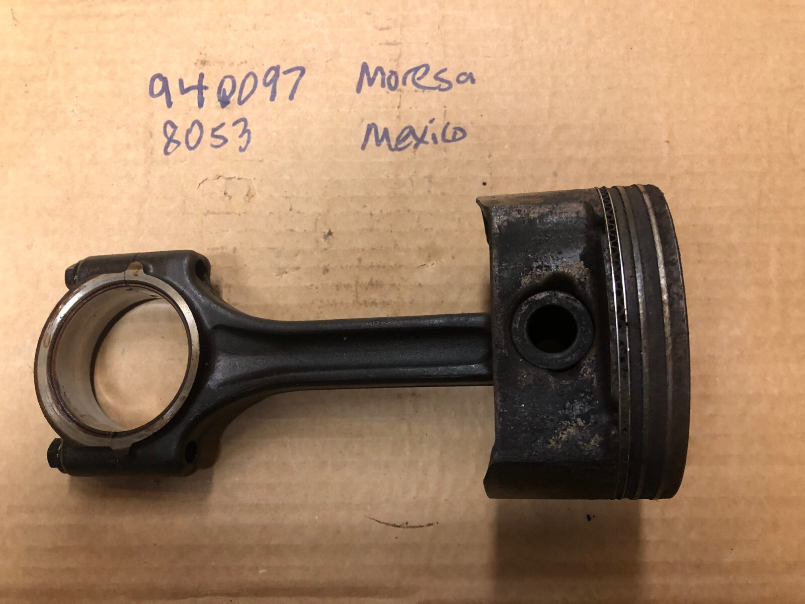 9902 CHEVY LQ4 6.0 LS GEN 3 OEM STOCK PISTON CONNECTING ROD USED