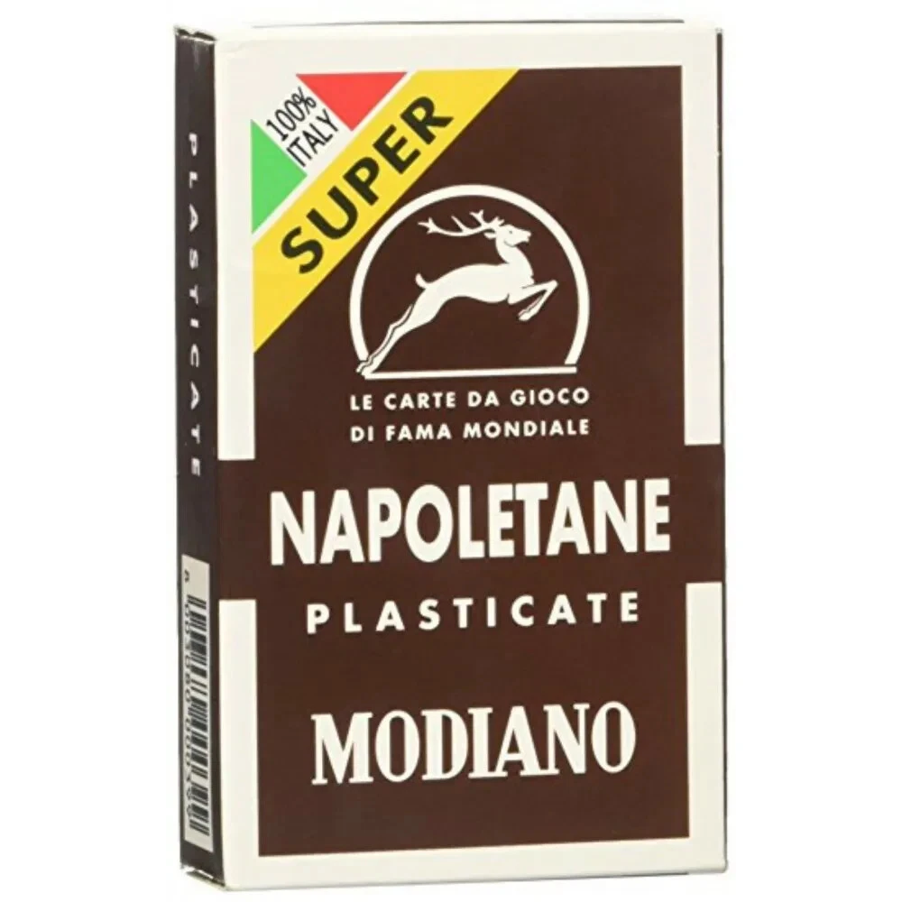 Carte Da Gioco Napoletane Modiano Azzurro Forza Napoli - Edizione Speciale - Cartoncino 350 Gsm - 300056 - 5