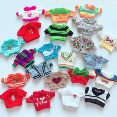 Doll Clothes For 20cm Doll Plush Doll's Clothing Sweater Stuffed Toy Accessor_tu