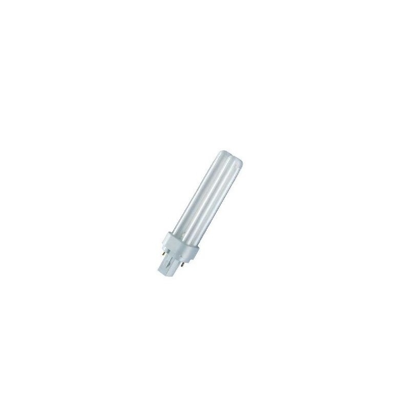 Osram 487120 Lampadina Dulux D 18W/865 G24D-2 Lumilux Cool Daylight 6500K