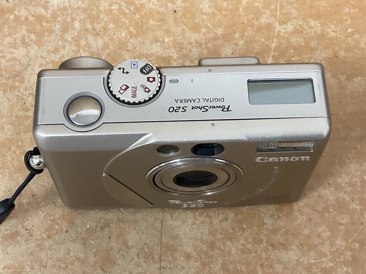 Canon PowerShot A80 4.0MP Digital Camera - Silver for sale online