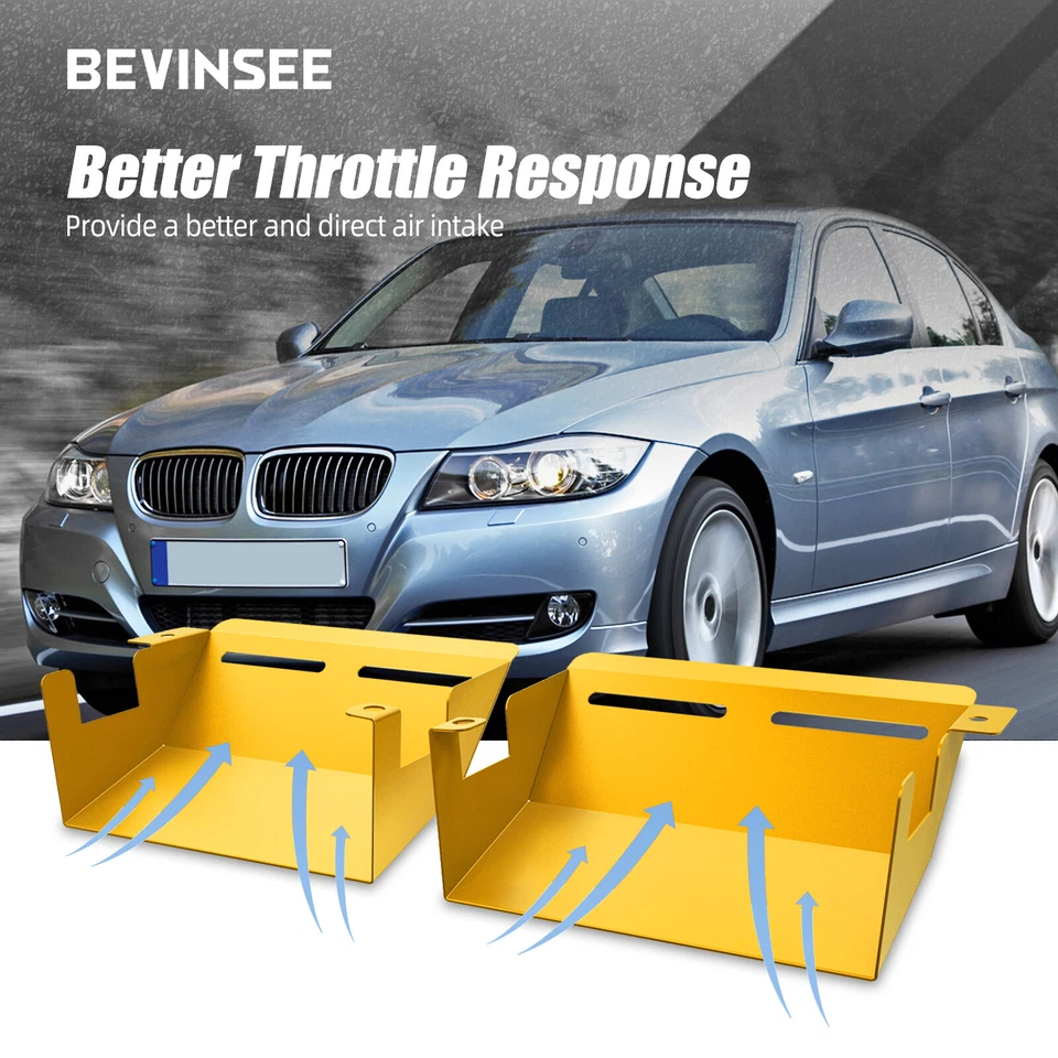 Colher de entrada de ar de alumínio tarugo para BMW E90 E92 E93 335i 328i 2007-2013 N54 - Imagem 2 de 4