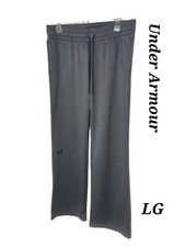 Under Armour Women's Large Coldgear Storm Fleece Sweatpants Pockets  Drawstring