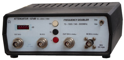 Attenuaror 127dB / 0-2GHz / 1W + frequency doubler up to 3GHz