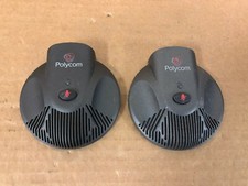 Polycom 2201-15855-001 Extended Microphone Sound station Lot of 2