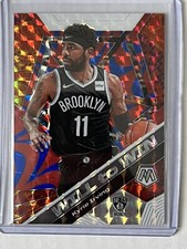 2019-20 Panini Mosaic Will to Win Blue Reactive Kyrie Irving Nets /99