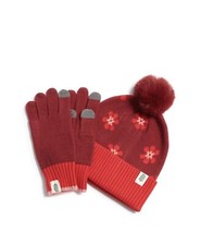 Vera Bradley Womens Hat and Glove Set Vintage...