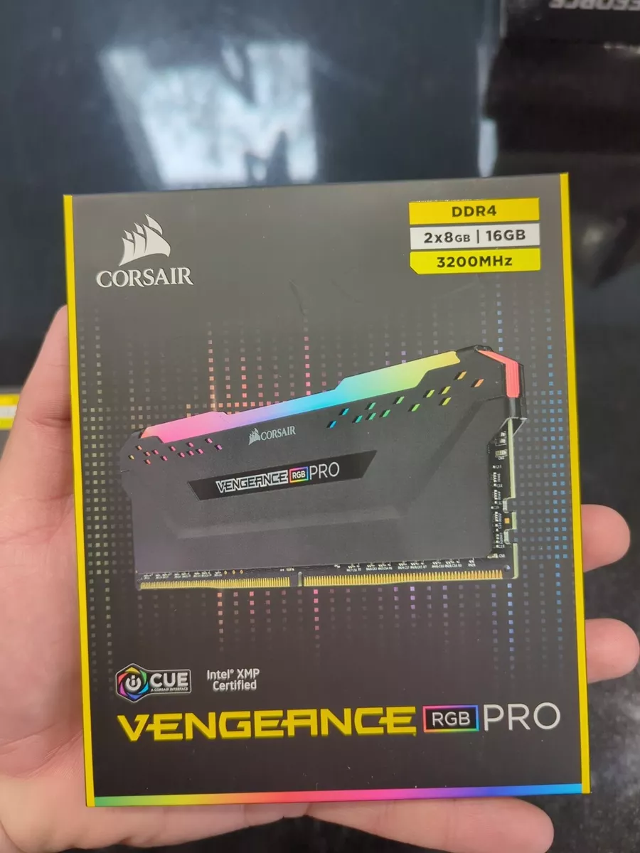 CORSAIR Vengeance RGB PRO 16GB (2x8GB) DDR4 3200MHz C16 LED Desktop Memory  