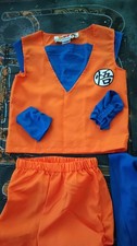 Dragonball Z Goku Cosplay Costume Child Size Medium