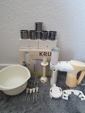 Krups 3 mix 8000, Handmixer, Typ F511 P Heckantrieb, 350 Watt mit Mixeraufsatz
