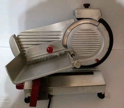 Fleetwood Model 82/N Commercial Electric Meat Slicer Made in Italy, WORKS GREAT 