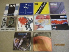 DEPECHE MODE     Vinyl - Schallplatten   10 X Singles   guter Zustand