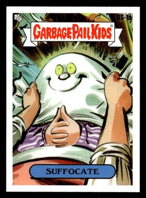 2024 Topps Garbage Pail Kids Green Day #BS-1a Suffocate B-Sides Card