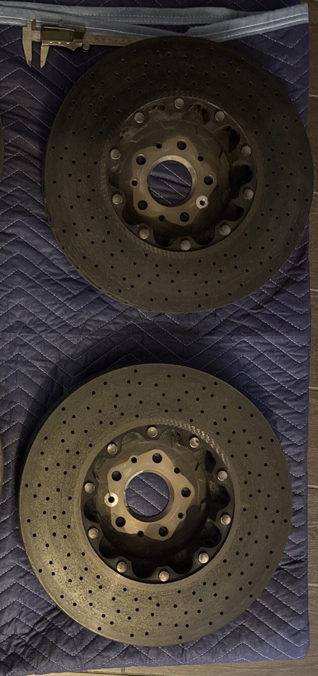 2011 458 Ferrari Italia Carbon Ceramic Rotors Front
