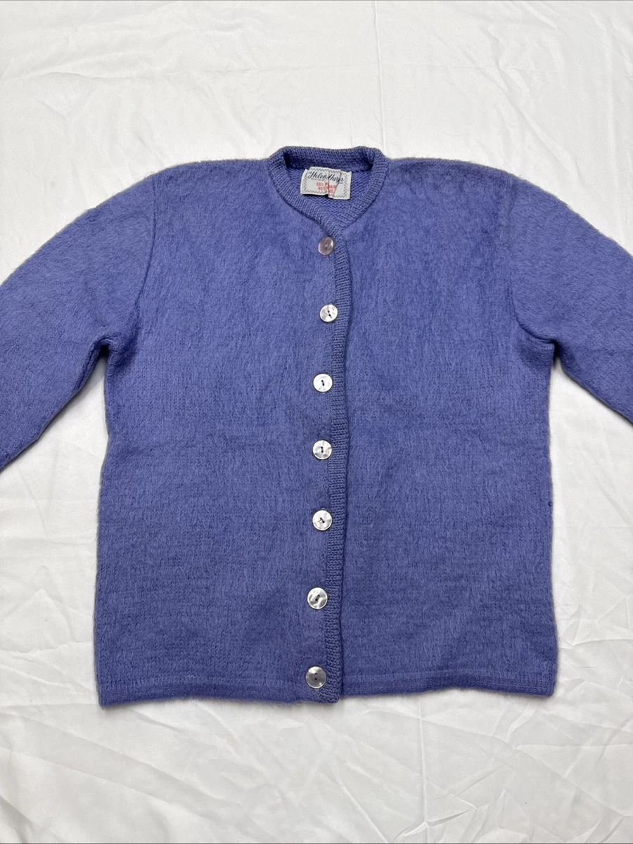 Vintage Mohair Cardigan Indiana Women's Vintage Sweaters for sale
