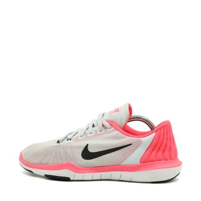 Nike Damen Flex Supreme TR 5 Sneaker Grau/Pink Training Trainingsschuhe EU 38,5