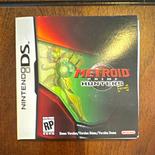 Nintendo DS Metroid Prime Hunters: First Hunt Demo - NTSC-U/C, Case & Inserts