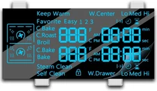 DE07-00130A LED Display Board Compatible with Samsung Electric Range Oven Stove,