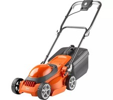Flymo EasiStore 300R Corded Rotary Lawn Mower - Orange & Grey