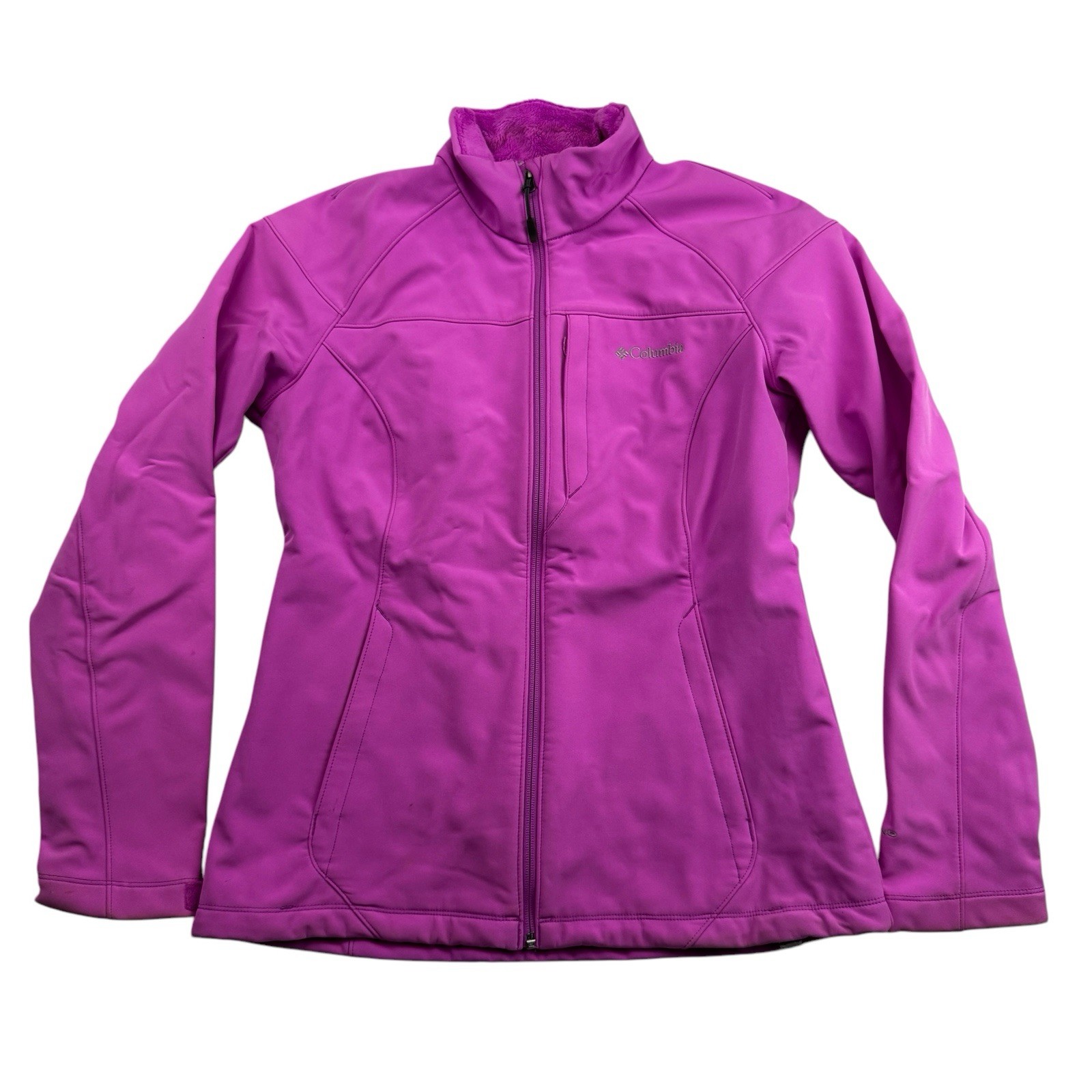 Columbia Sportswear Prime Peak Softshell Jacket Full Zip Omni-Wind Block Sz M