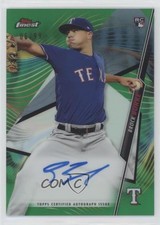 2020 Topps Finest Green Refractor 6/99 Brock Burke #FA-BBU Auto 0a4s